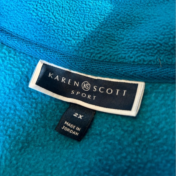 Karen Scott fleece jacket - Picture 3 of 5